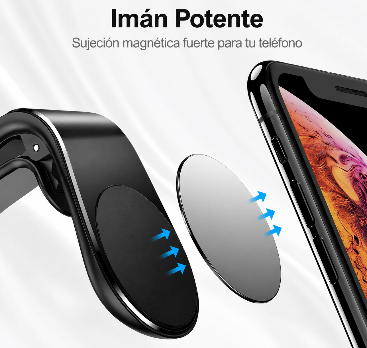 Soporte Magnético para iPhone y Samsung – Auto