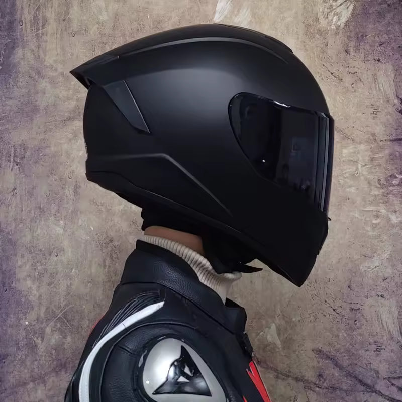 Casco de Moto Doble Visor para Hombre y Mujer