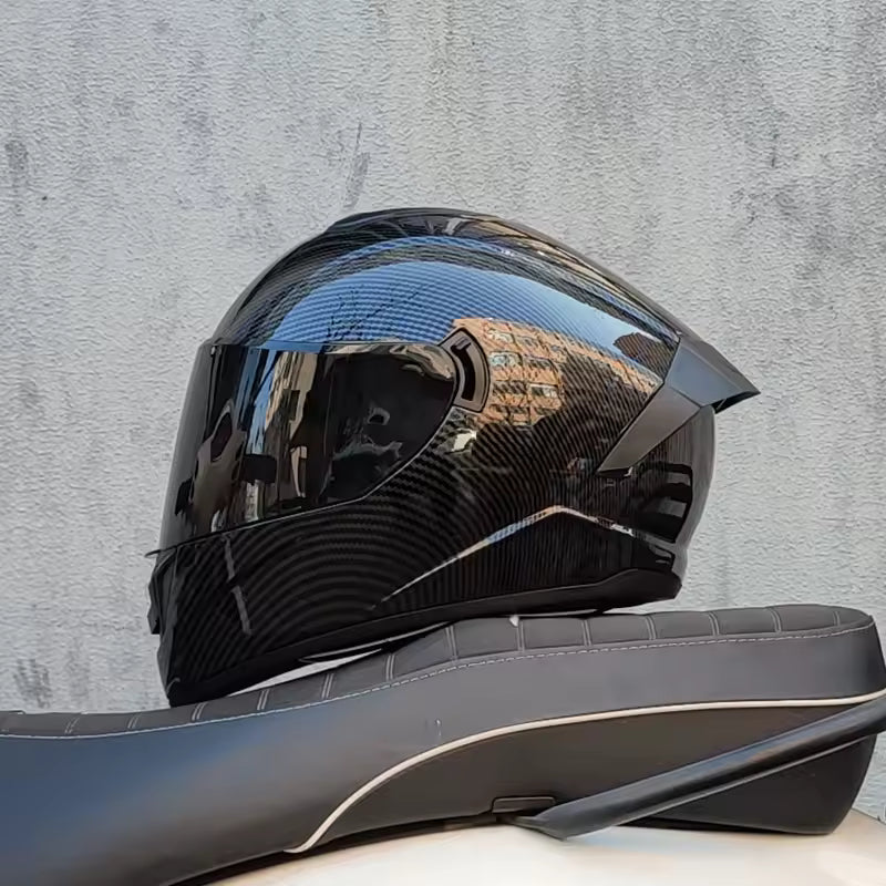 Casco de Moto Doble Visor para Hombre y Mujer