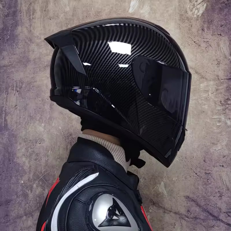 Casco de Moto Doble Visor para Hombre y Mujer