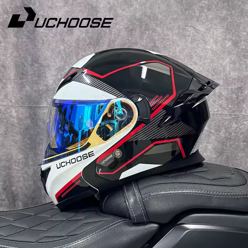 Casco Modular Abatible DOT para Moto y Motocross