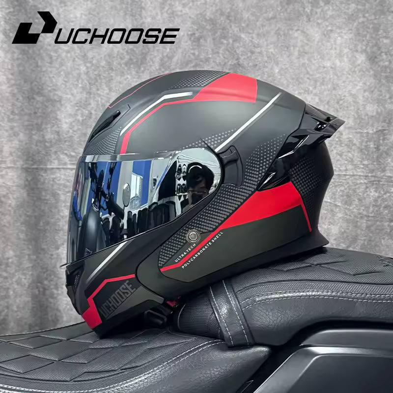 Casco Modular Abatible DOT para Moto y Motocross
