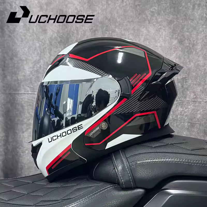 Casco Modular Abatible DOT para Moto y Motocross