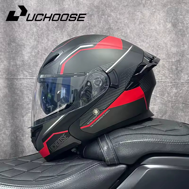 Casco Modular Abatible DOT para Moto y Motocross