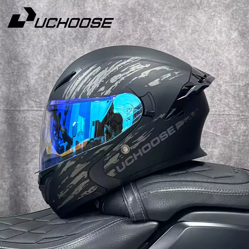 Casco Modular Abatible DOT para Moto y Motocross