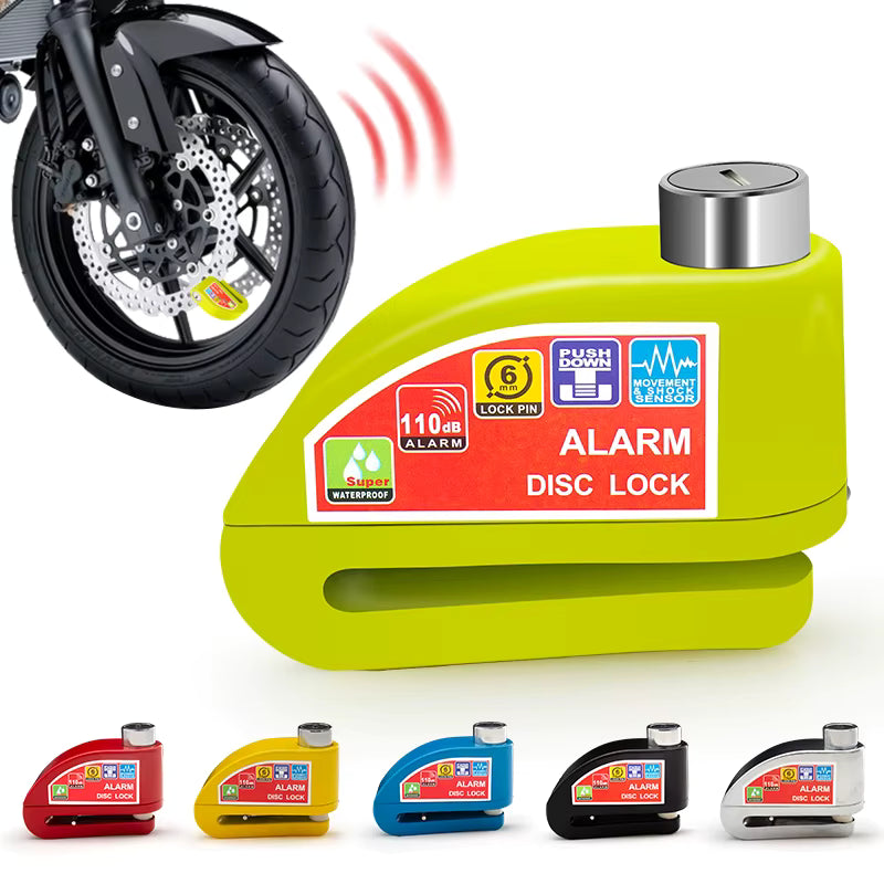 Candado Antirrobo con Alarma para Moto y Bici