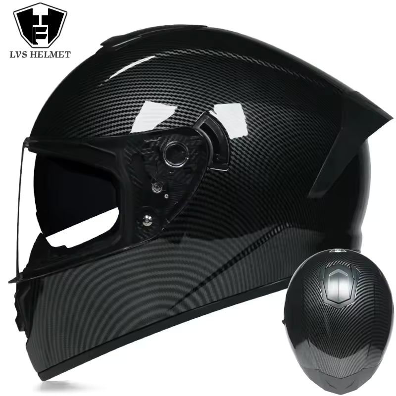 Casco de Moto Doble Visor para Hombre y Mujer