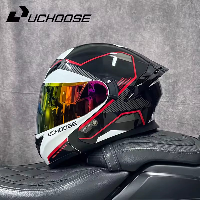 Casco Modular Abatible DOT para Moto y Motocross