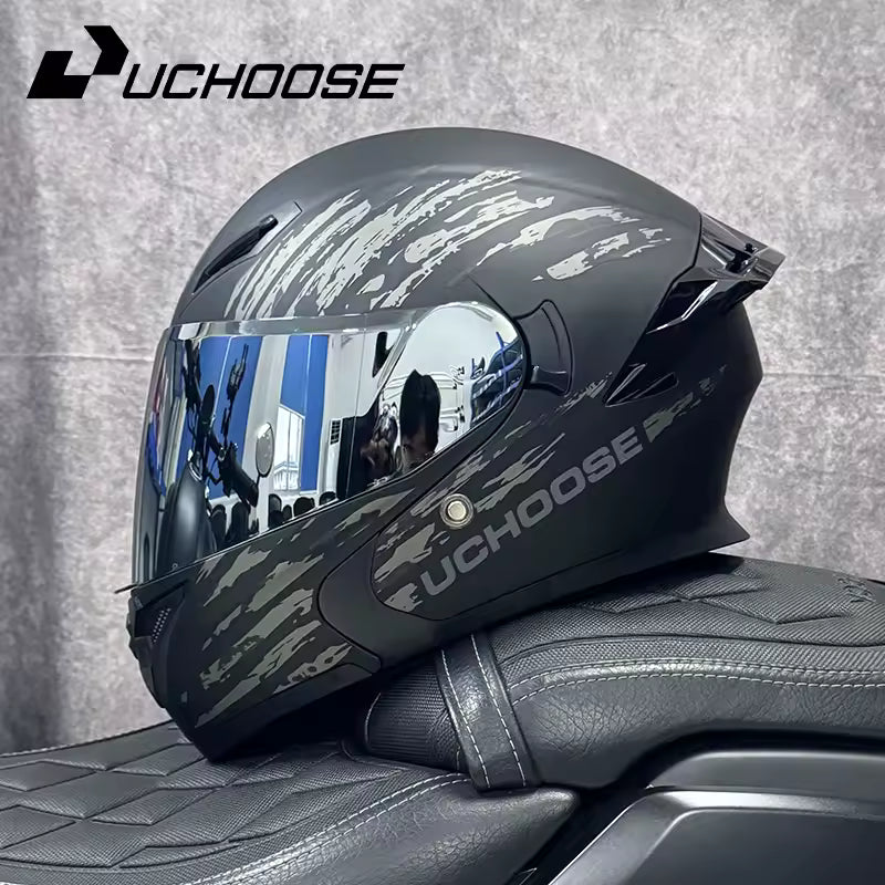 Casco Modular Abatible DOT para Moto y Motocross
