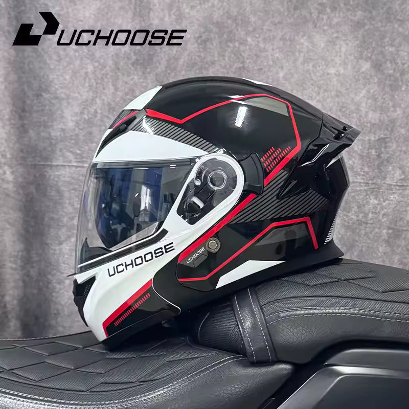 Casco Modular Abatible DOT para Moto y Motocross