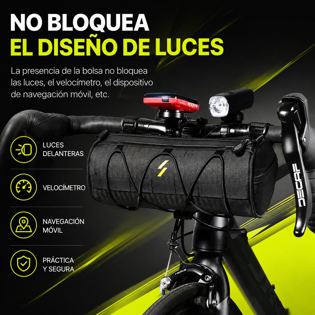 Bolso Multifunción NEWBOLER para Bicicleta – Impermeable y Portátil