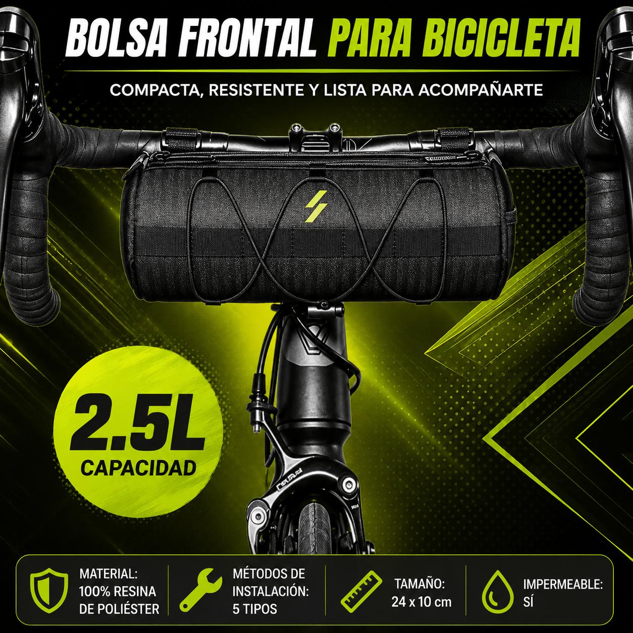 Bolso Multifunción NEWBOLER para Bicicleta – Impermeable y Portátil