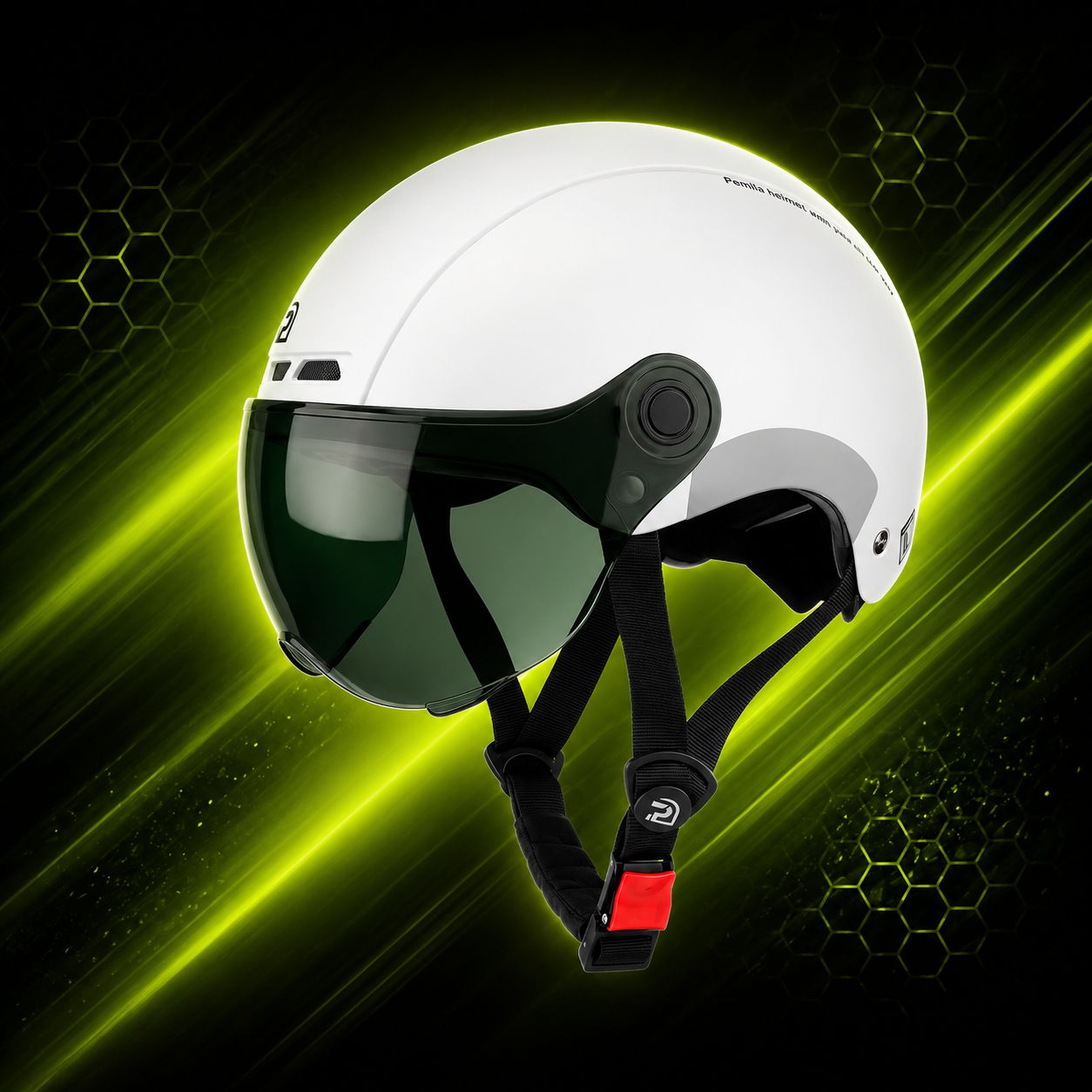 Casco ciclismo con gafas 3 en 1 MTB/carretera reflectante