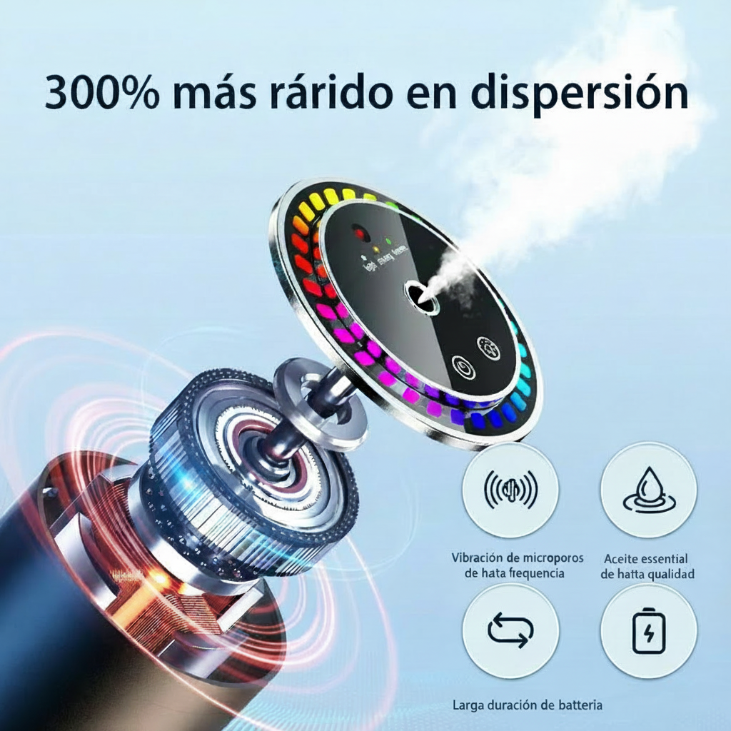 Ambientador inteligente - 300% más rápido en dispersión