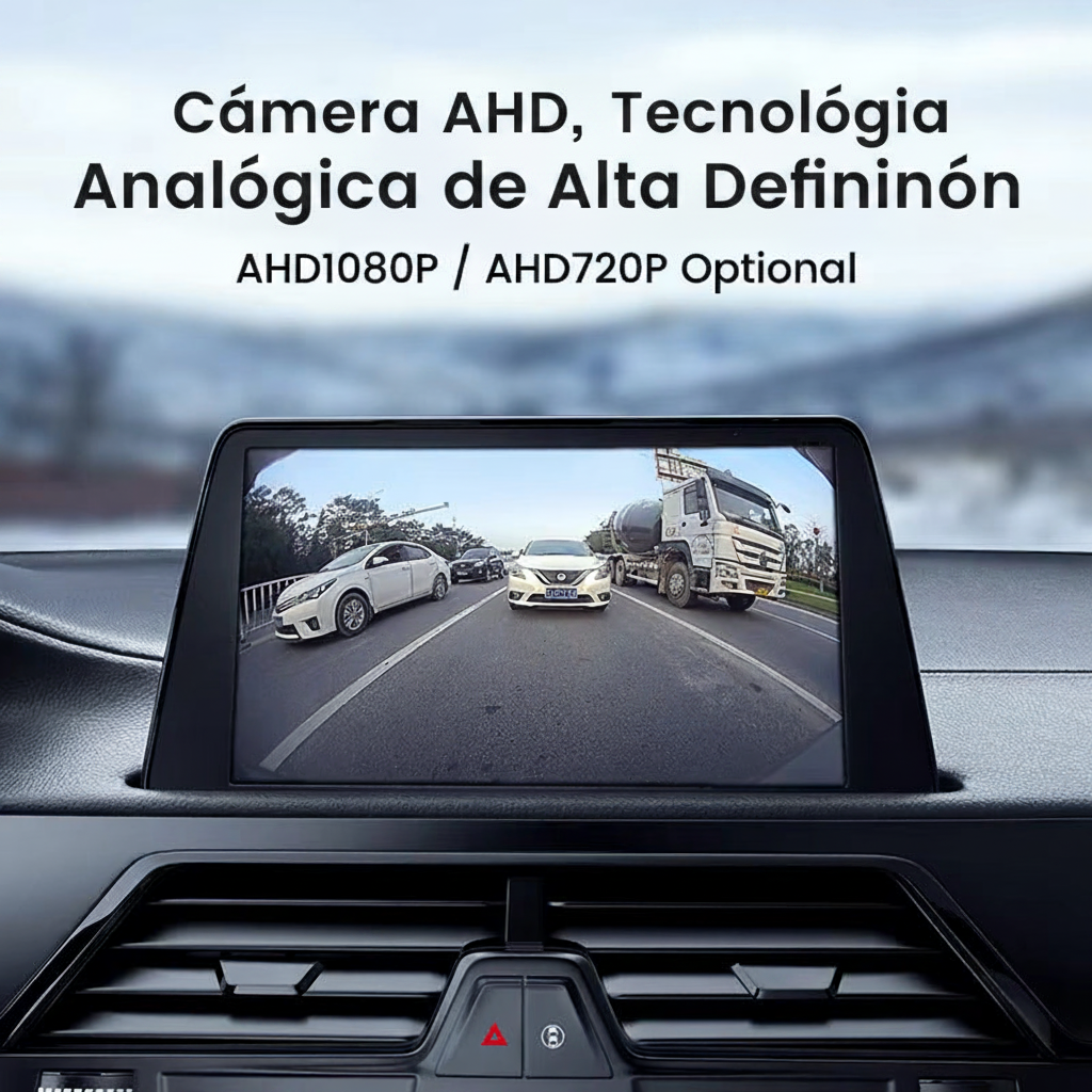 Cámara AHD completa - Todo visible