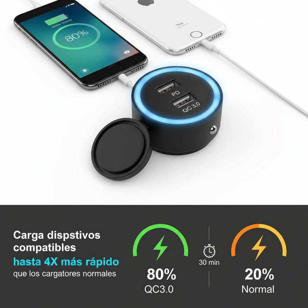 Cargador QC3.0 - Traducido al español