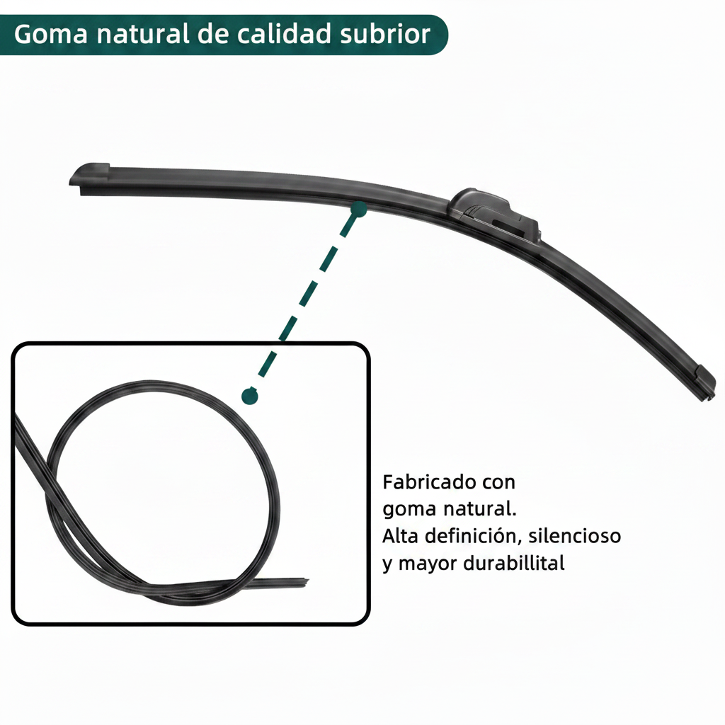 Goma natural de calidad superior - Verde Marino